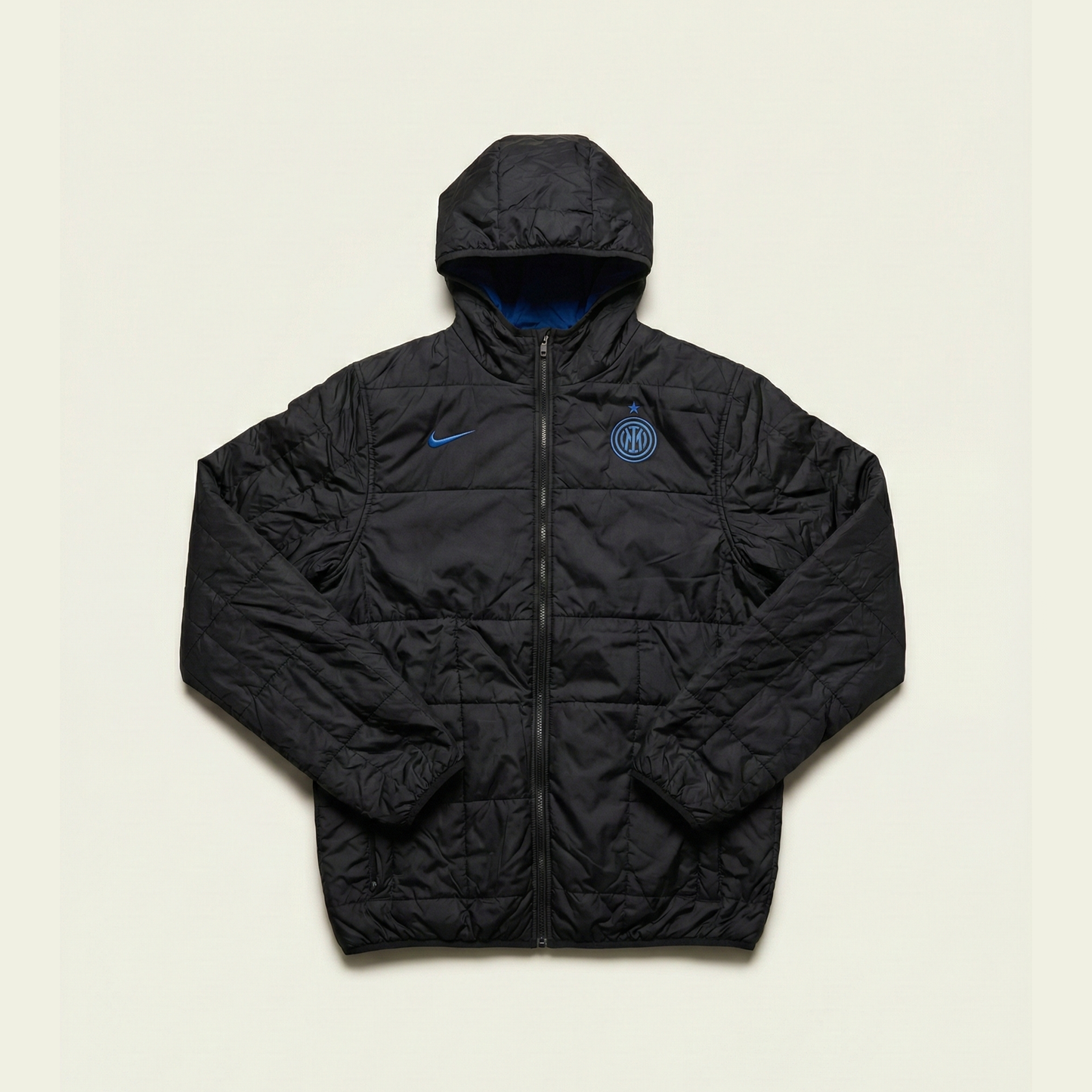 *THRIFTED* Nike Inter Milan reversible padded jacket (2010-11 season)