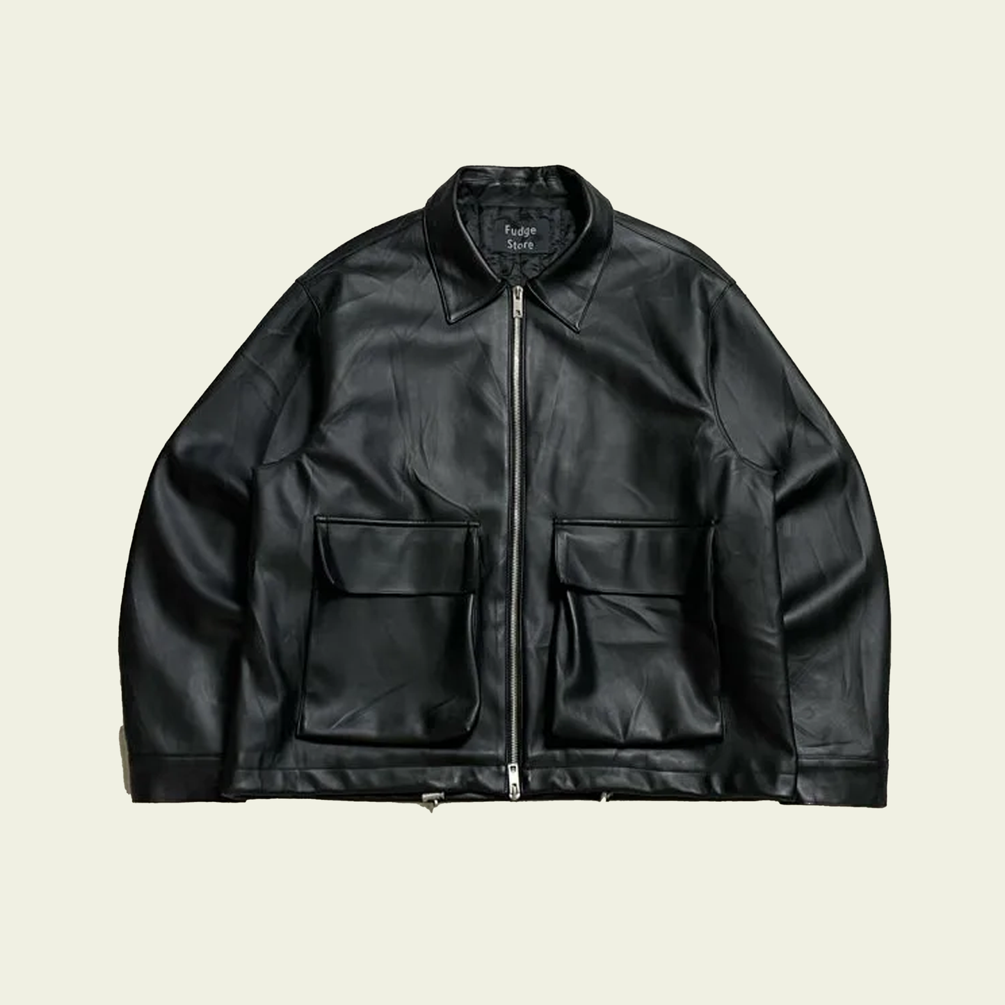 *THRIFTED* Lafudge Store Jacket Lafudge Store Leather Jacket